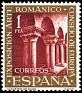 Spain - 1961 - Arte Romanico - 1 P - Multicolor - Spain, Art - Edifil 1366 - VII Exhibition of the Council of Europe  'The Romanesque Art  " - 0